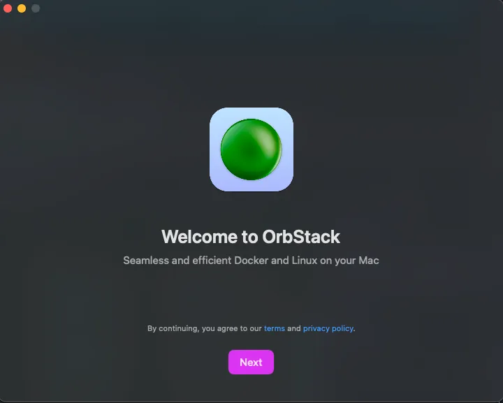 Welcome to OrbStack